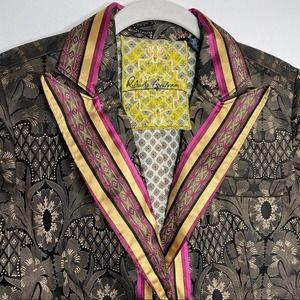 Robert Graham Kamala Silk Blend Brocade Jacket 6